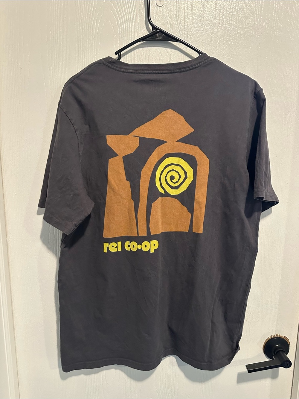REI Dark Gray T-Shirt with Logo